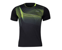 Badminton Clothes - Men's T Shirt [BLACK]