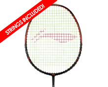 Badminton Racket - High Carbon 1100 [BLACK]
