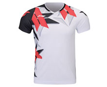 Men's Badminton Shirt [WHITE]
