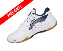 Unisex Provincial Badminton Shoe [WHITE]