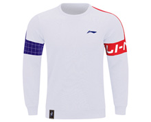 Badminton Clothes - Men's Sweatshirt[WHITE]