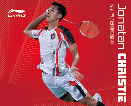 Jonatan Christie Badminton Racket