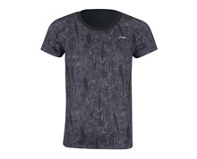 Badminton Clothes - Men's T Shirt  [BLACK]