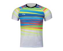 Badminton Clothes - Men's T Shirt [WHITE]