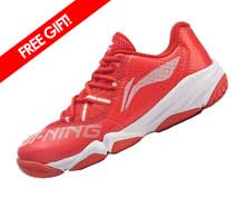 Badminton Shoes - Men's Training [RED]