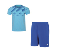 Men's Badminton Uniform [BLUE]