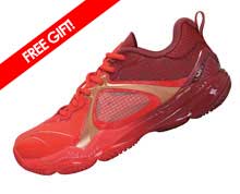 Badminton Shoes - Unisex [RED]