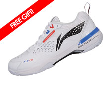 Unisex Recreational Badminton Shoe [WHITE]