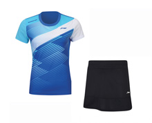 Badminton Clothes - Women\'s Clothing Set [BLUE]