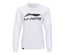 Badminton Clothes - Women's Sweatshirt [WHITE]