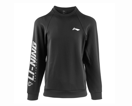 Badminton Clothes - Women's Casual Sweat Shirt [BLACK]