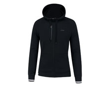 Badminton Clothes - Women's Hoodie Jacket [BLACK]