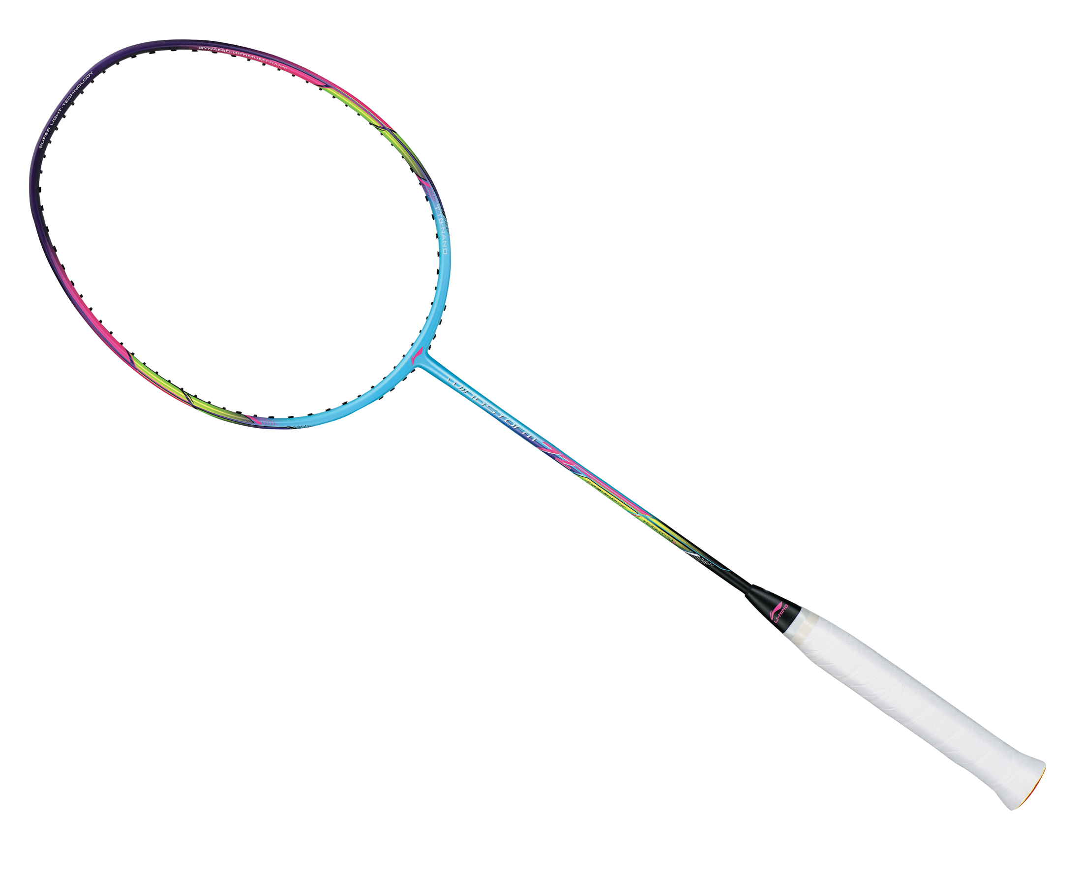 Li Ning Windstorm 72 Blue Unstrung Badminton Racket Frame 
