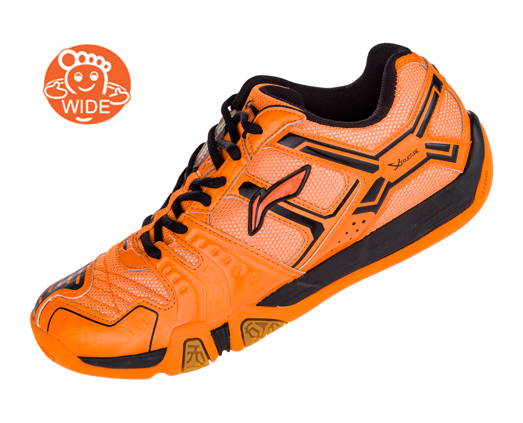 gum sole shoes for badminton
